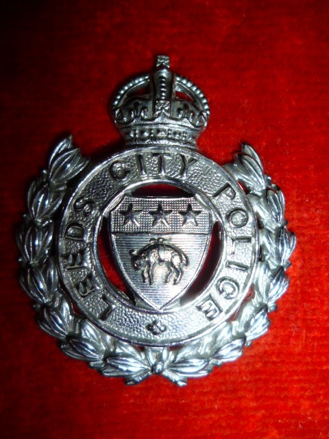 Leeds City Police KC Cap Badge, UK