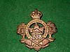 238th Bn Forestry Cap Badge, pin-conversion / repaired
