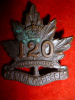 120th Bn (Hamilton) Cap Badge
