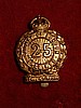 25th Bn The London Regiment Cap Badge