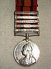 Queen's South Africa 1899-1902 (5) Clasps to Alderton, The Essex Regiment
