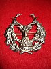 The Gordon Highlanders Silver Plated Cap Badge
