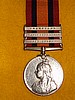 Queen's South Africa 1899-1902, three clasps Cape Colony, Orange Free State, Transvaal to Gray, C.G.R.