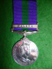 General Service Medal 1918, clasp Malaya QEII issue, to a Major, R.A.P.C.,