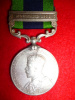 India General Service Medal 1908-35, clasp "Mohmand 1933" to a Cook, P. A. V. O. Cavalry.
