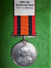  Queen's South Africa Medal 1899-1902, no clasp to Somerset East District Mounted Troop