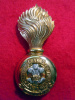 MM22 - 1st Regiment Prince of Wales's Fusiliers Fur Cap Grenade 1904