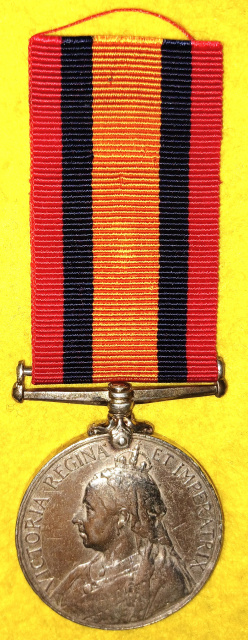 Queen's South Africa Medal 1899-1902, no clasp to Humansdorp District Mounted Troop .