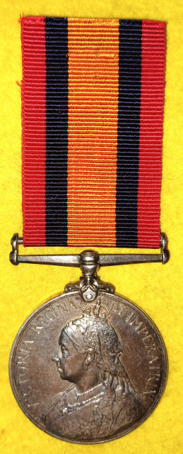 Queen's South Africa Medal 1899-1902, no clasp to Cathcart Town Guard (46)