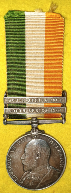 King's South Africa Medal 1901-02 to The Royal Dragoons