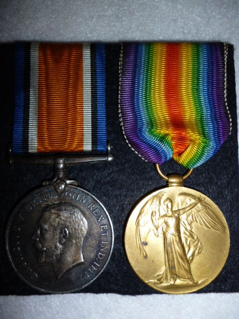 WW1 Casualty Medals Pair to 14th Bn (Montreal, Quebec), Parry, from Liverpool