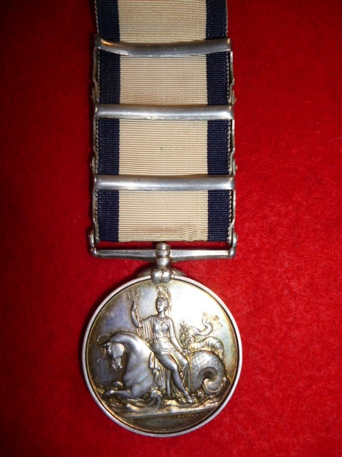 Naval General Service 1793-1840, (9) clasp Royal Mint Specimen 