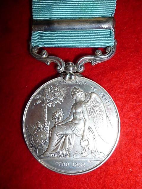 Army of India 1799-1826, 1 clasp, Nepaul to an Assistant Surgeon