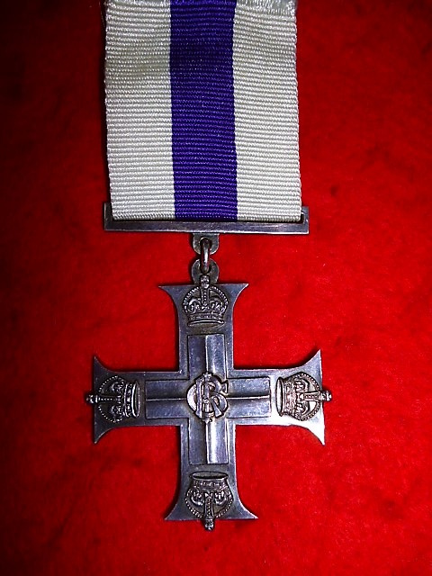 WW1 Military Cross to Lt. Colonel, 29th (Vancouver, B.C.) Battalion, Canadian Infantry