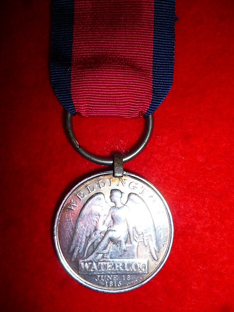 Waterloo Medal 1815 to a Corporal, 2nd Regiment of Life Guards