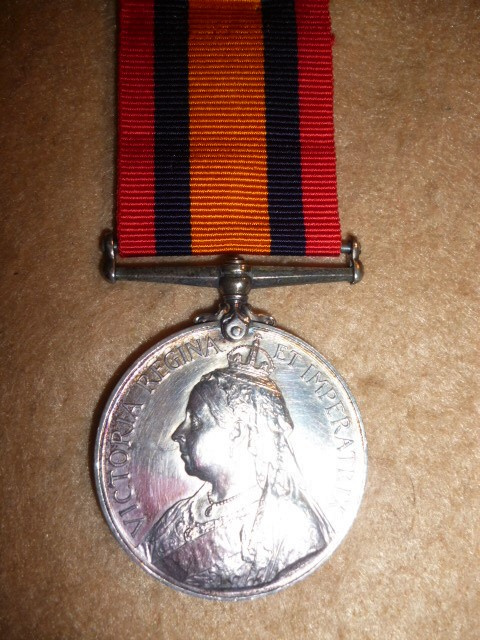 Queen's South Africa Medal 1899-1902, no clasp to King William’s Town District Mounted Troop 