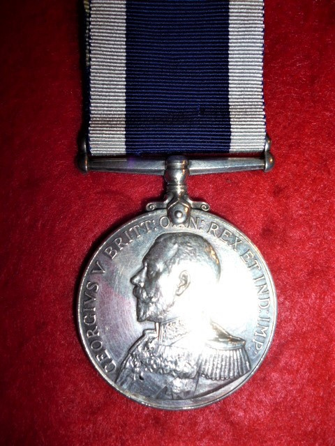 Royal Navy Long Service & Good Conduct Medal, G.V.R. to H.M.S. Impregnable