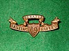 MM157 - 49th Hastings Rifles Collar Badge 