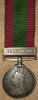 Afghanistan Medal 1878-1880, clasp 'Kandahar' to 2nd Central India Horse 