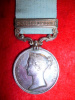 Army of India Medal 1799-1826, one clasp "Maheidpoor" to a Conductor, Nizam's Service