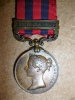 India General Service Medal 1854-95, 1 clasp, Waziristan 1894-5, Bronze to Bengal Transport Departme