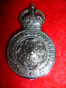 North Riding Constabulary Police KC Cap Badge